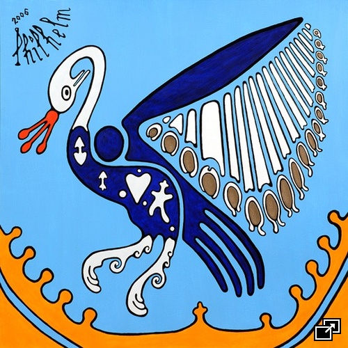 068 - Syrian peacock 11th century